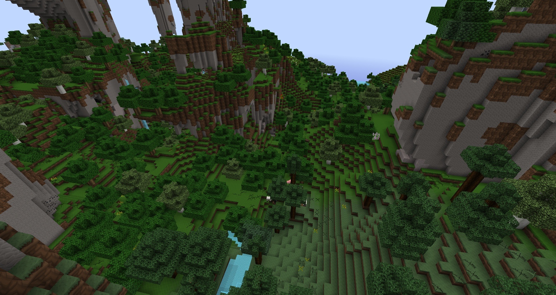 minecraft world forest